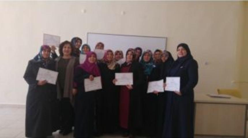 Karaman’da Cenaze Yıkama Kursunu Bitirenlere Sertifikaları Verildi