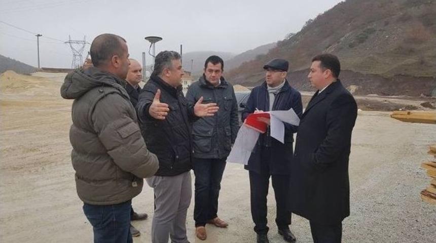 Başkan Bakıcı &Ccedil;alışma Sahalarını İnceledi