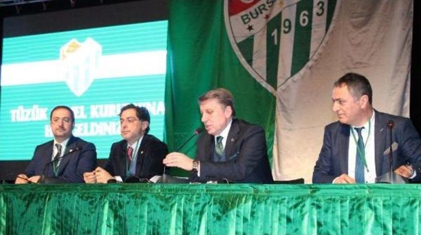 Bursaspor&rsquo;Un T&uuml;z&uuml;k Genel Kurulu Yapıldı