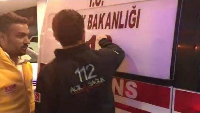 Yaralıları Taşıyan Ambulansa Saldırdılar 1