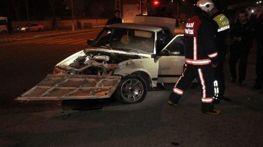 Elazığ&rsquo;da Trafik Kazası: 1 Yaralı