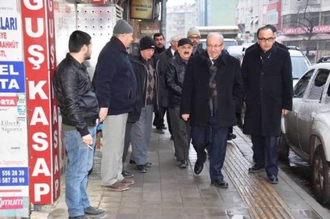 Başkan Albayrak Saray&rsquo;da Ziyaretlerde Bulundu