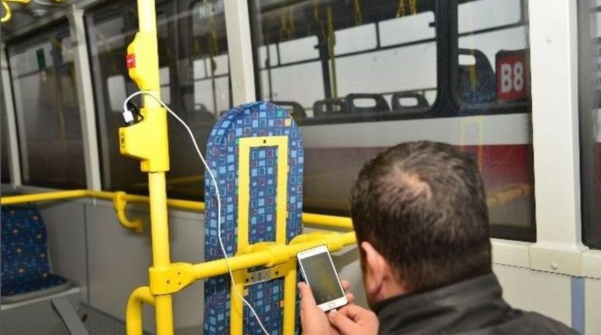 Otob&uuml;slerde &Uuml;cretsiz İnternet Hizmeti Başladı