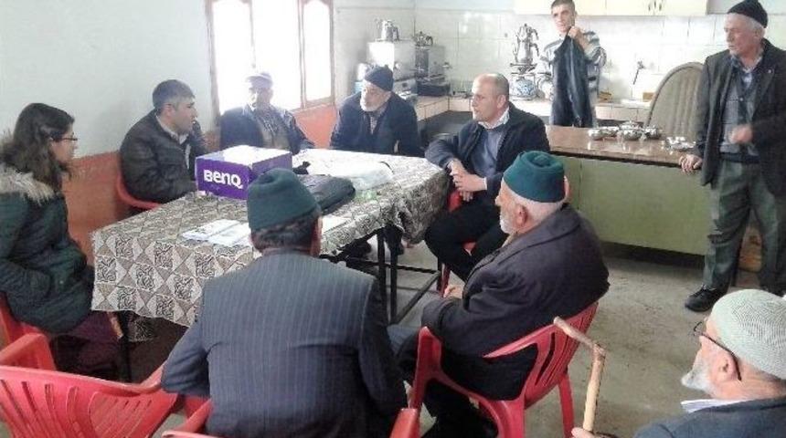 Tosya K&ouml;ylerinde &Ccedil;ift&ccedil;i Eğitimleri Devam Ediyor