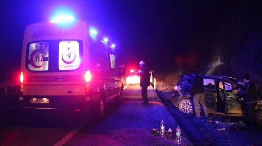 Tavşanlı&rsquo;da Trafik Kazası: 1 Yaralı