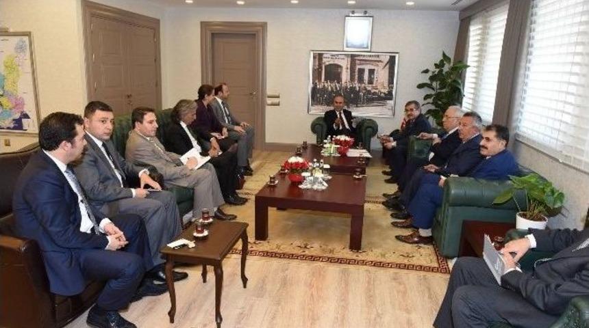 Vali Demirtaş Kaymakamlar İle Buluştu