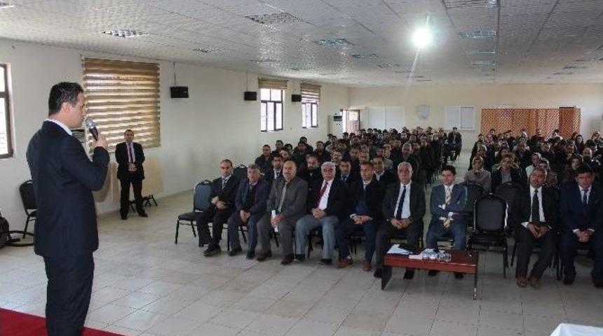 Samsat Kaymakamı Yıldırım Eğitimcilerle Buluştu