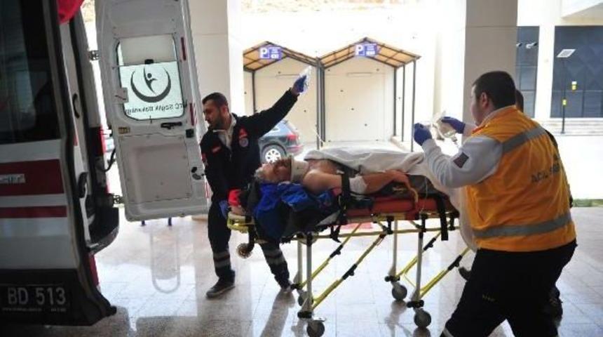 Vin&ccedil; Kopunca Inşaattan D&uuml;şen Iş&ccedil;i Yaralandı