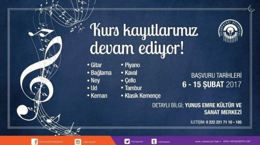 İkinci D&ouml;nem Kurs Kayıtları Devam Ediyor