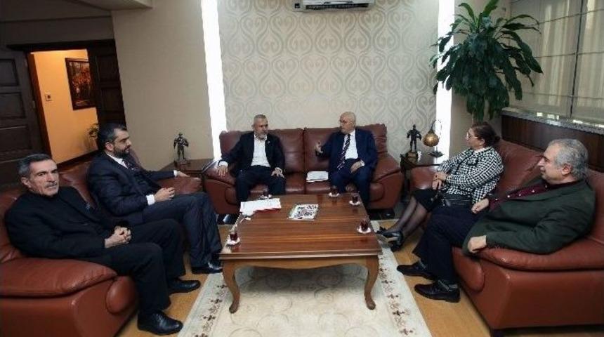 Tdpv&rsquo;den Başkan Yaşar&rsquo;a Ziyaret