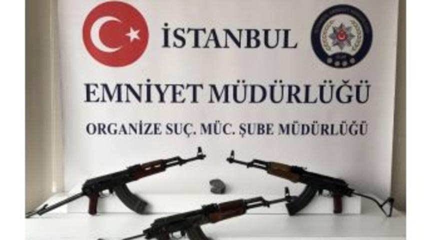 İstanbul&rsquo;da Silah Ka&ccedil;ak&ccedil;ılığı Operasyonu:2 Tutuklama