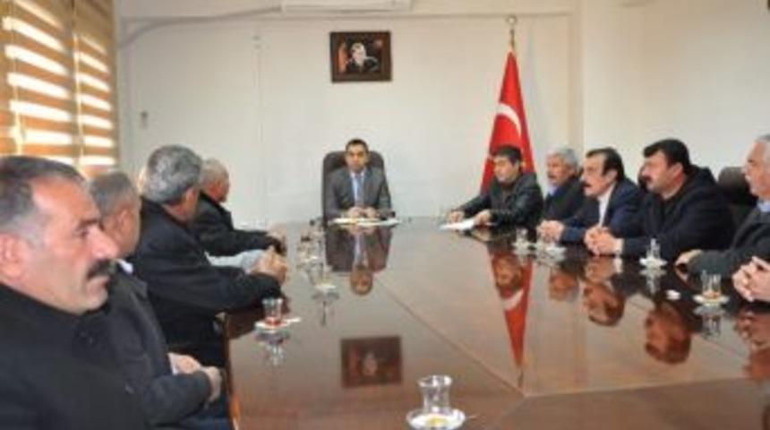 Başkan &Ccedil;elik, Mahalle Muhtarları İle Bir Araya Geldi