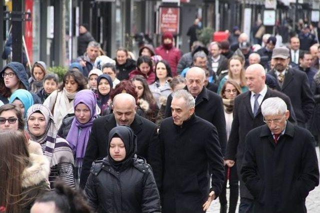 Samsun’da Dumansız Hava Sahasına Destek Yürüyüşü