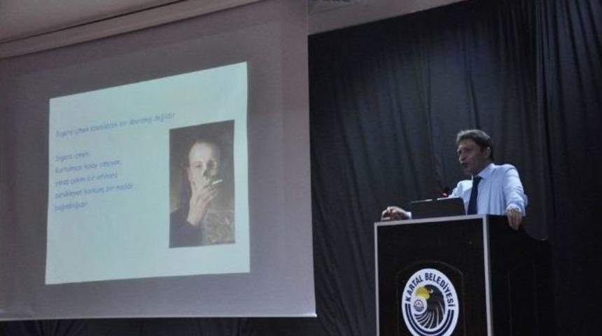 Kartal Belediyesi&rsquo;nden &ldquo;sigaraya Hayır&rdquo; Semineri