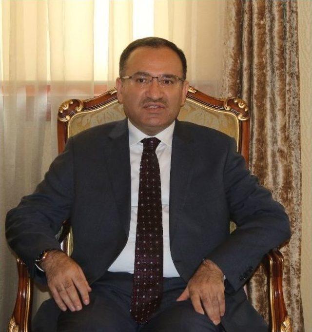 Bakan Bozdağ: 