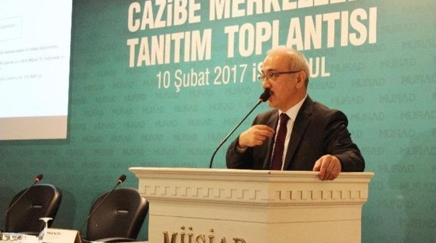 Bakan Elvan M&uuml;siad&rsquo;ta Cazibe Merkezleri Programını Anlattı