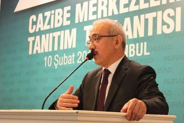 Bakan Elvan Müsiad’ta Cazibe Merkezleri Programını Anlattı