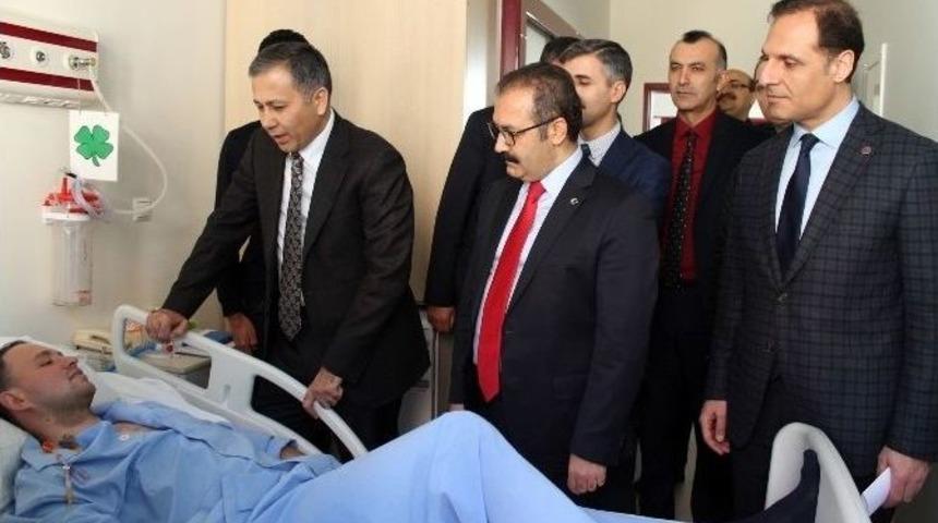 Vali Yerlikaya&rsquo;dan El Bab Gazilerine Ziyaret