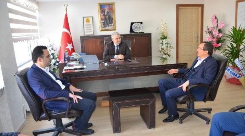 Ak Parti&rsquo;li Aydemir&rsquo;den Kaymakam G&uuml;ven&rsquo;e Ziyaret
