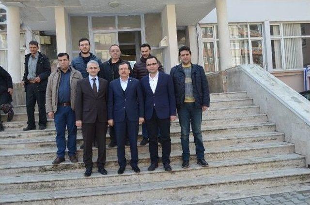 Ak Parti’li Aydemir’den Kaymakam Güven’e Ziyaret