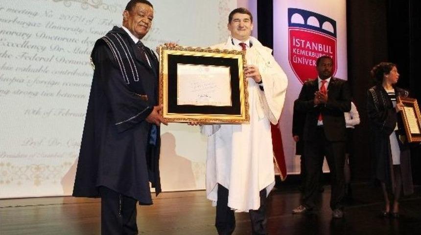 Etiyopya Cumhurbaşkanı&rsquo;na Fahri Doktora
