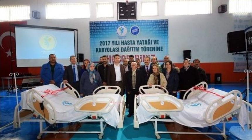 Merkezefendi Belediyesi Hasta Yatağı Dağıttı