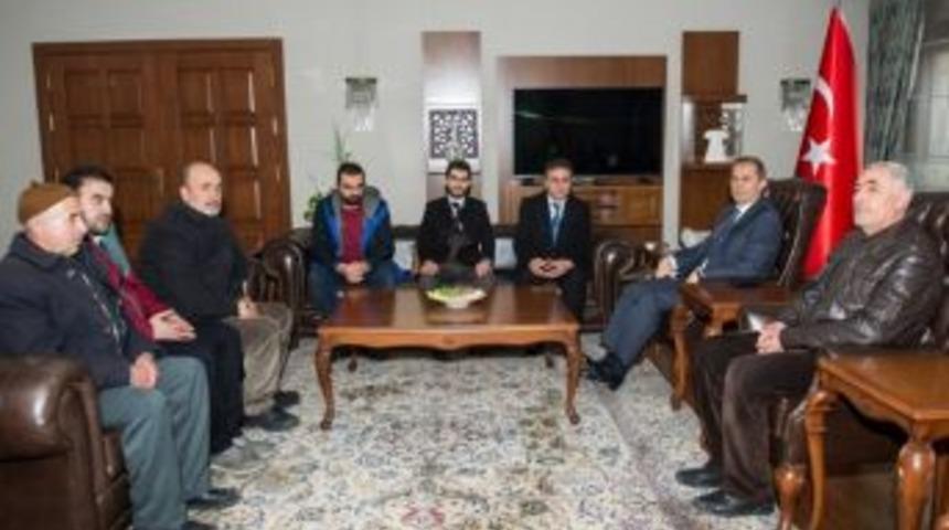 Taksici Esnafından Vali Taşyapan&rsquo;a Ziyaret