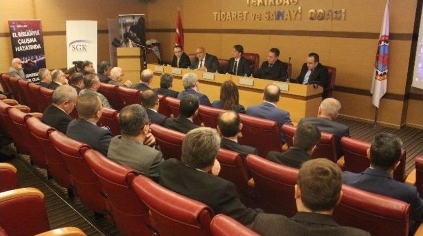 Tekirdağ&rsquo;da &lsquo;&ccedil;alışma Hayatında Milli Seferberlik&rsquo; Toplantısı