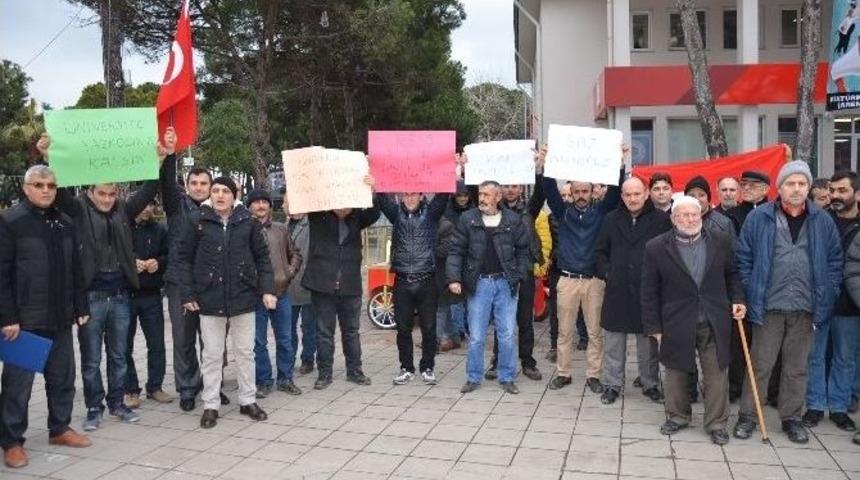 Yazkonağı Mahallesi Sakinlerinin &lsquo;yerleşke&rsquo; Tepkisi