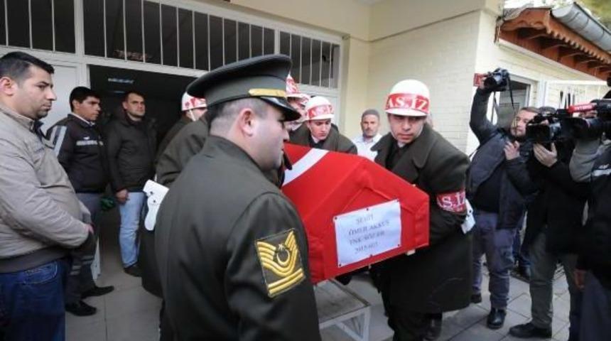 El Bab Şehidi Akkuş, Sakarya'ya Uğurlandı