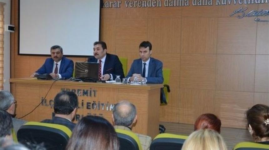 2016-2017 Eğitim &Ouml;ğretim Yılı İkinci D&ouml;nem M&uuml;d&uuml;rler Toplantısı Yapıldı