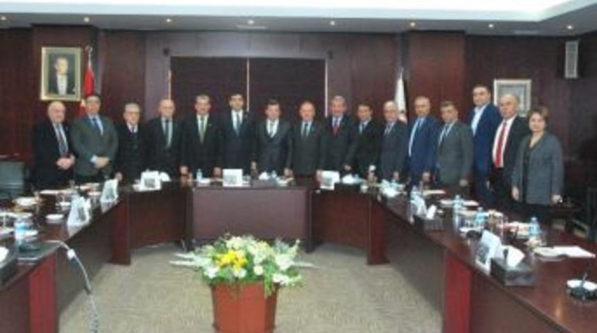 Esnaf Odalarından Gto Y&ouml;netimine Tebrik Ziyareti