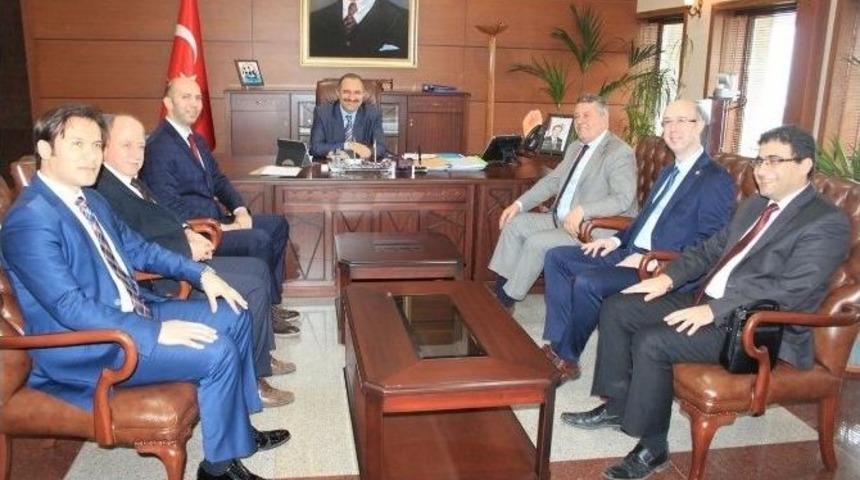 Başkent Edaş, Zonguldak Valisi Ve Muhtarlarla Buluştu