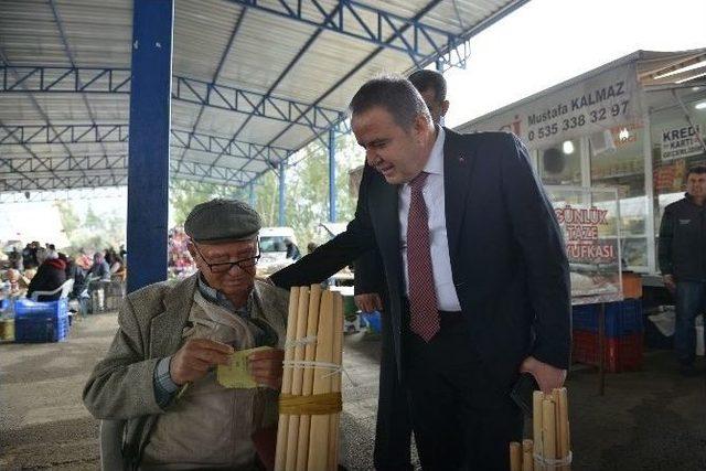 Başkan B&ouml;cek, &Ccedil;akırlar Ve Bahtılı&rsquo;yı Gezdi 1