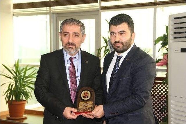 Türk-eğitim-sen’den Rektör Biber’e Tebrik Ziyareti 1