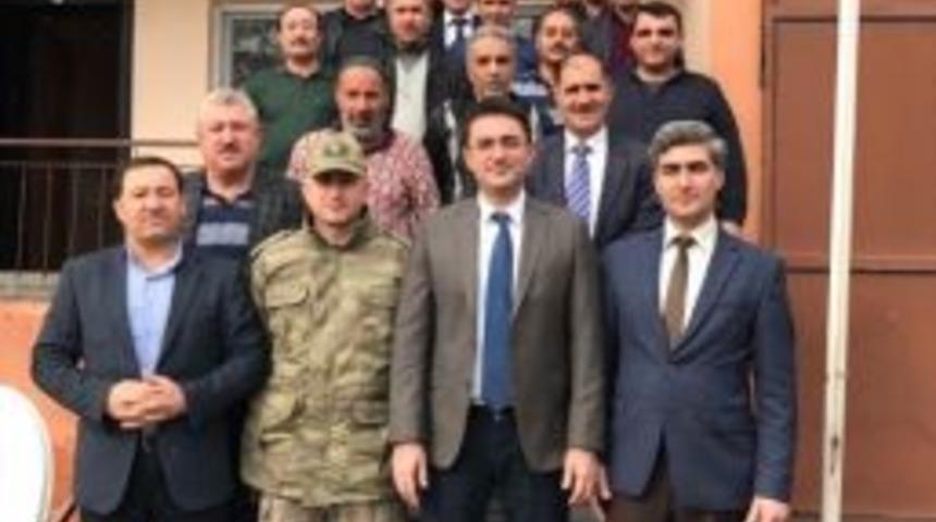 Kaymakam Tekbıyıkoğlu&rsquo;ndan &Ouml;zel İdare Ekiplerine Ziyaret