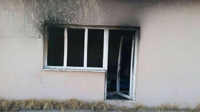 Erzincan’da Cemevinde Yangın