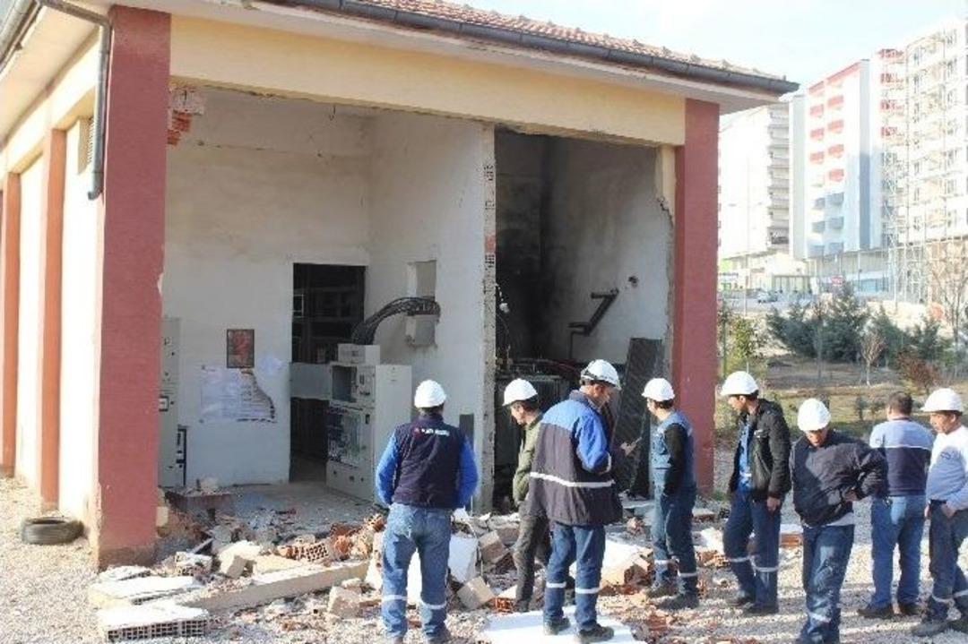 Kilis&rsquo;te Patlayan Elektrik Trafosu Paniğe Neden Oldu