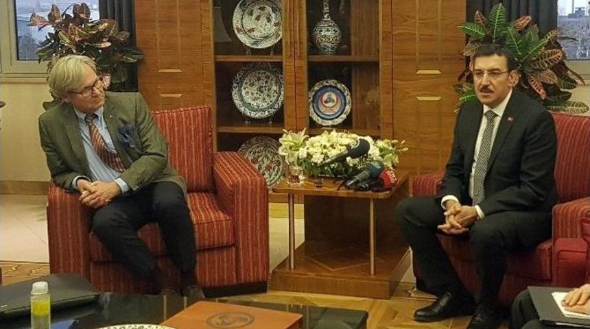Alman Sanayi Ve Ticaret Odasından Bakan T&uuml;fenkci&rsquo;ye Ziyaret