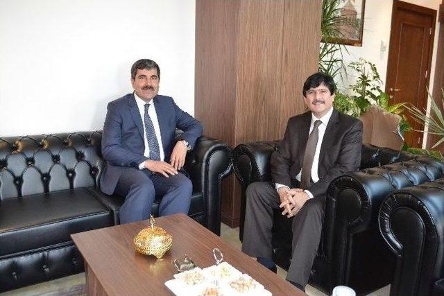Başkan Asya&rsquo;dan Bitlis&rsquo;teki Kurum M&uuml;d&uuml;rlerine Ziyaret 1