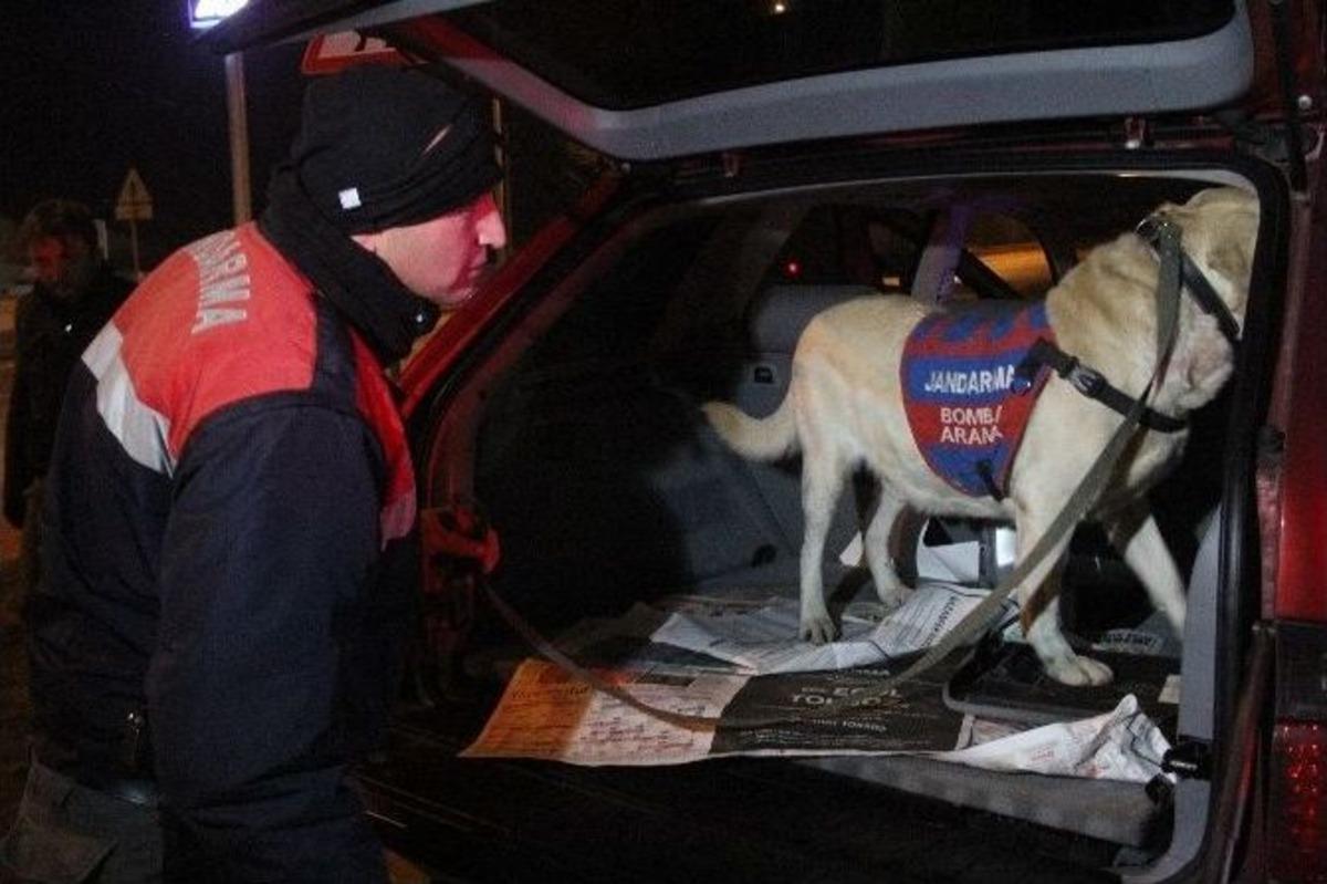 Bolu&rsquo;da Bomba Arama K&ouml;peği İle Huzur Operasyonu