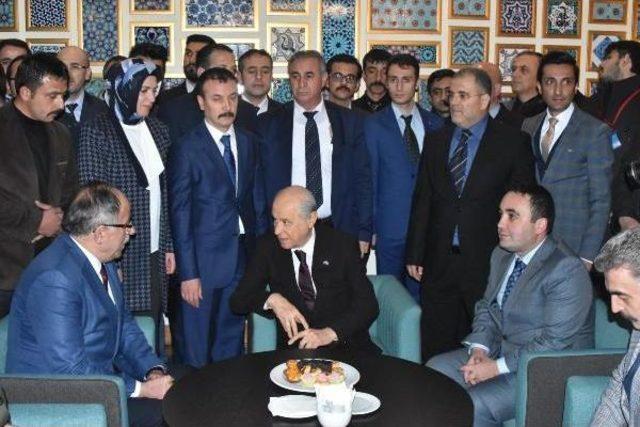 Mhp Lideri Bahçeli, Konya'da