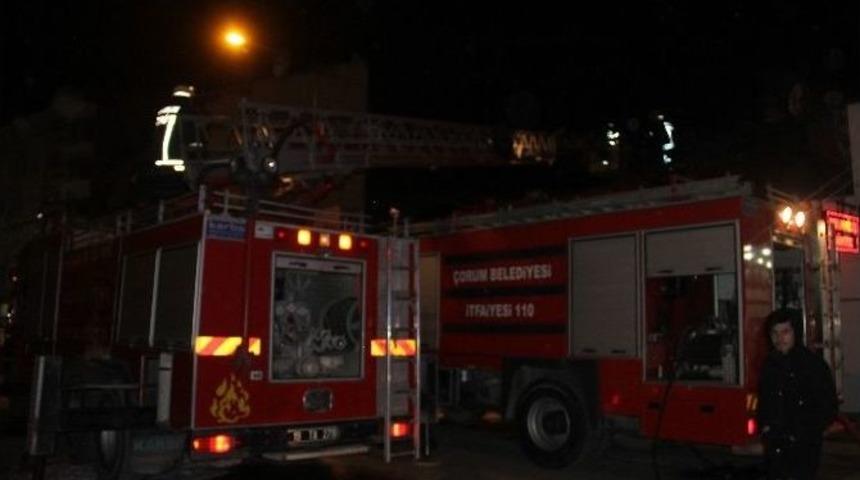 Ayakkabı Deposundaki Yangın Korkuttu