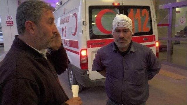 Damdan Düşen Hurdacı Hastaneye Koşarak Geldi