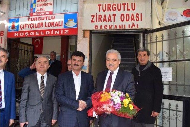 Vali Güvençer’den Turgutlu’ya Ziyaret