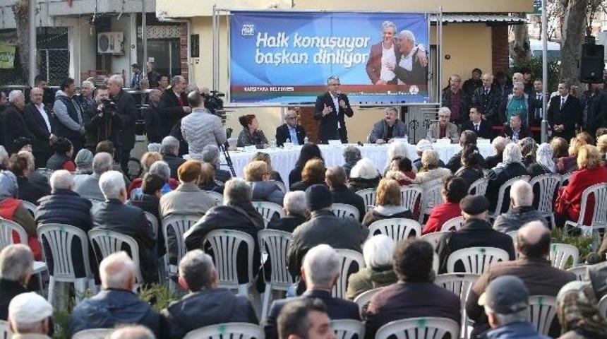 Karşıyaka Belediye Başkanı Halkla Buluştu