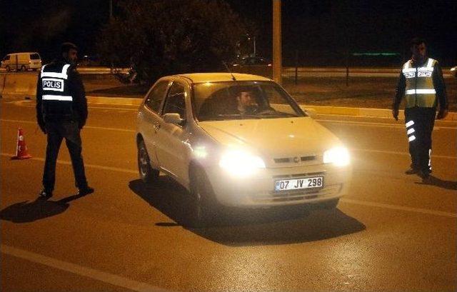 Antalya’da Bin 800 Personel İle Huzur Operasyonu