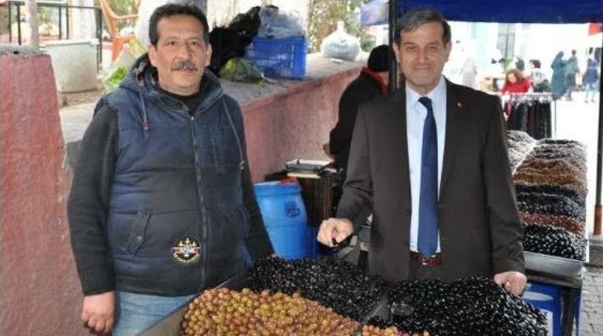 Başkan S&uuml;leyman &Ouml;zkan Esnafla Buluştu