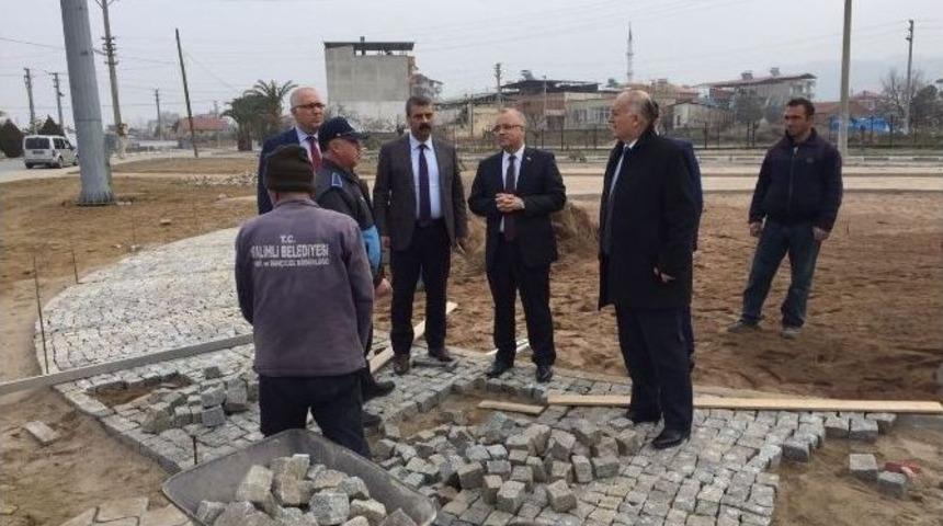 Başkan Kayda, &Ccedil;alışmaları Yerinde İnceledi