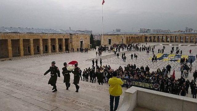 Fenerbahçeliler Ata’nın Huzurunda